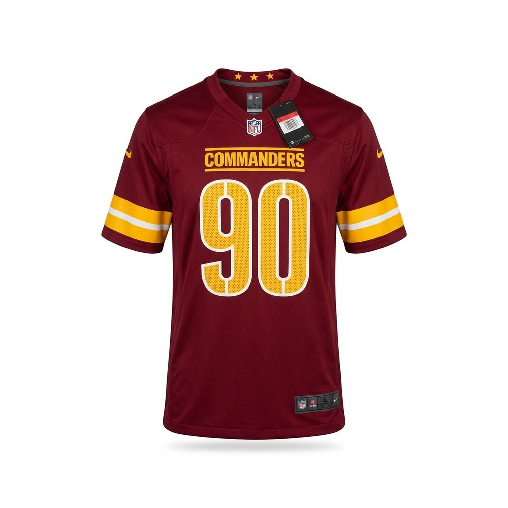 Nike On Field Washington Commanders Montez Sweat Jersey Men's Large Burgundy 90